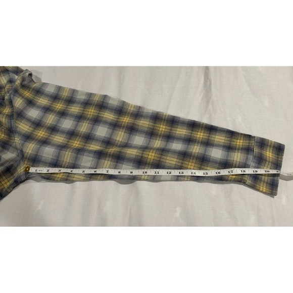 Wrangler Mens Plaid Western Snap Long Sleeve Shirt Size 2XL - Picture 6 of 12